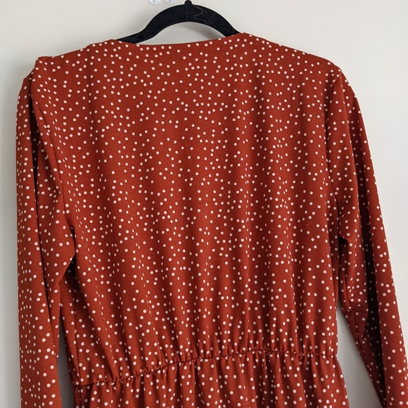 Mango Elastic Waist Wrap Dress - Picture 7 of 9